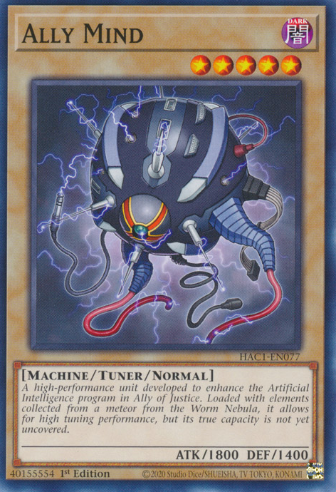 Ally Mind [HAC1-EN077] Common | Jomio and Rueliete's Cards and Comics