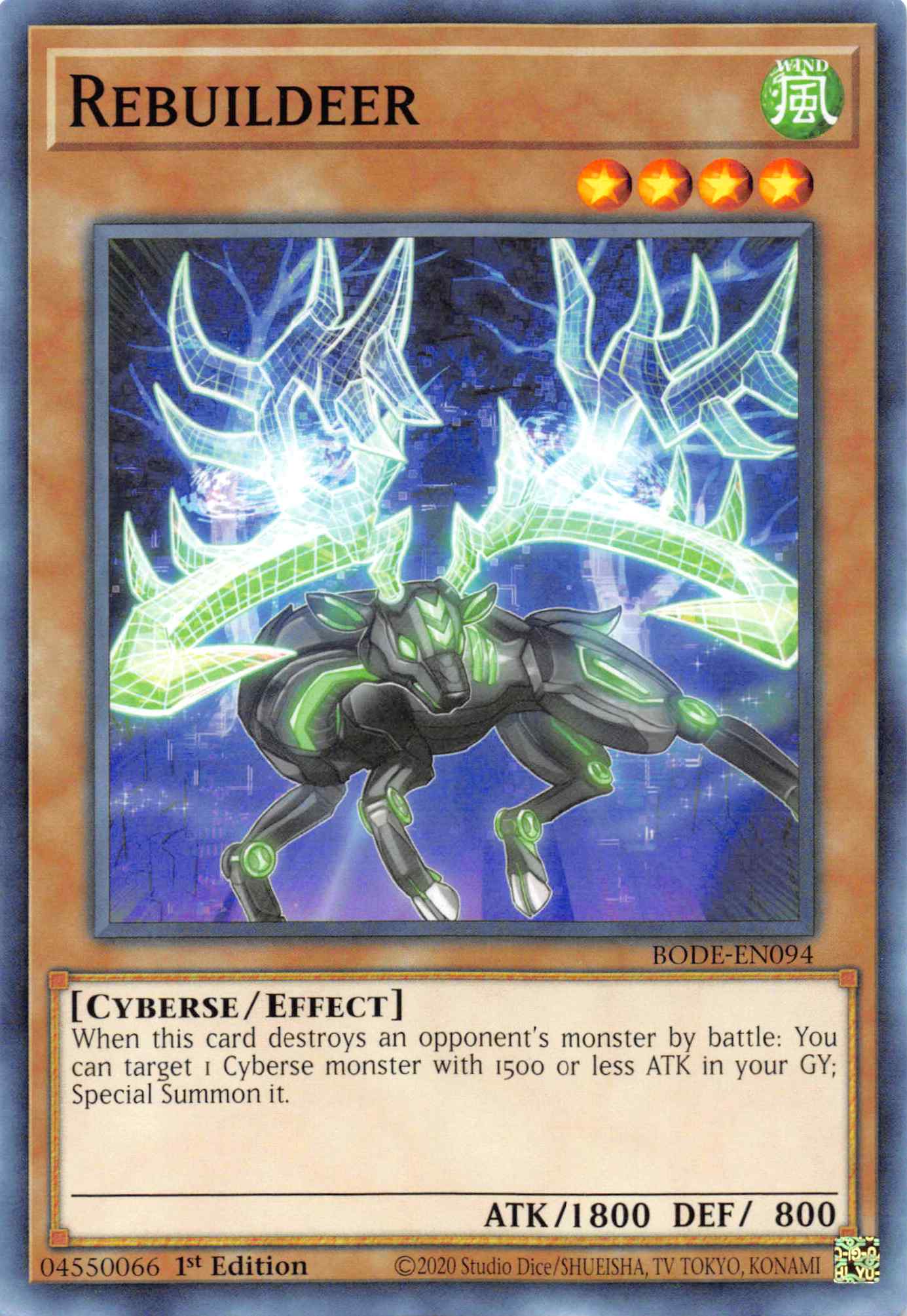 Rebuildeer [BODE-EN094] Common | Jomio and Rueliete's Cards and Comics