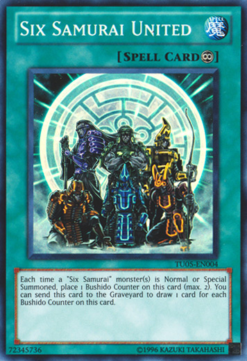 Six Samurai United [TU05-EN004] Super Rare | Jomio and Rueliete's Cards and Comics