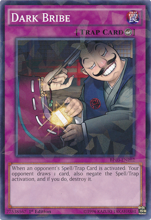 Dark Bribe (Shatterfoil) [BP03-EN202] Common | Jomio and Rueliete's Cards and Comics