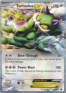 Tornadus EX (90/108) (CMT - Zachary Bokhari) [World Championships 2012] | Jomio and Rueliete's Cards and Comics