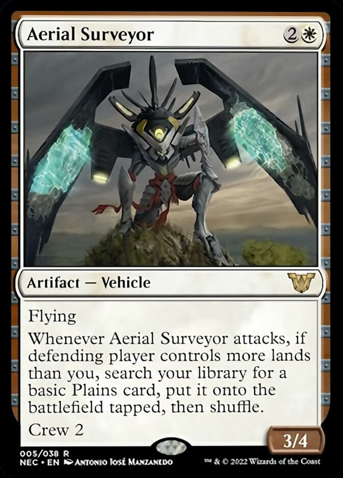 Aerial Surveyor [Kamigawa: Neon Dynasty Commander] | Jomio and Rueliete's Cards and Comics