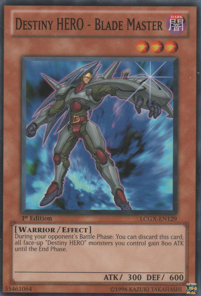 Destiny HERO - Blade Master [LCGX-EN129] Common | Jomio and Rueliete's Cards and Comics