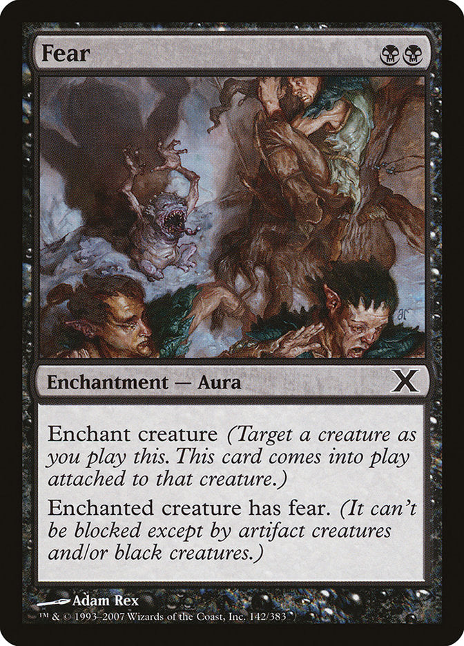 Fear [Tenth Edition] | Jomio and Rueliete's Cards and Comics