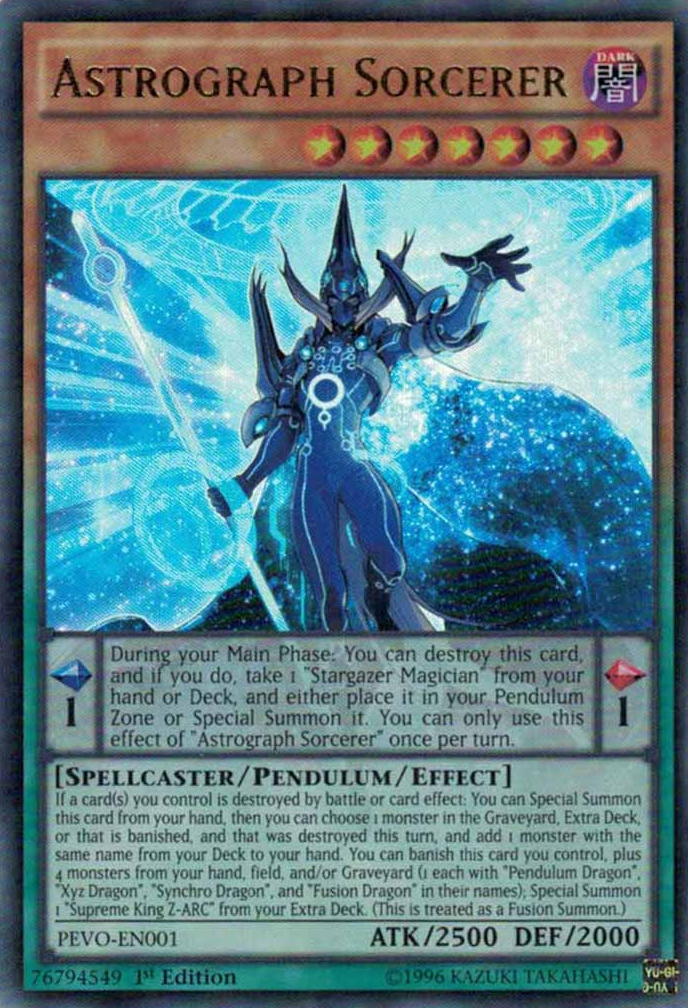 Astrograph Sorcerer [PEVO-EN001] Ultra Rare | Jomio and Rueliete's Cards and Comics