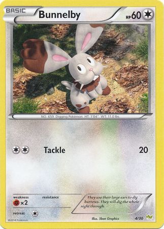 Bunnelby (4/30) [XY: Trainer Kit - Noivern] | Jomio and Rueliete's Cards and Comics
