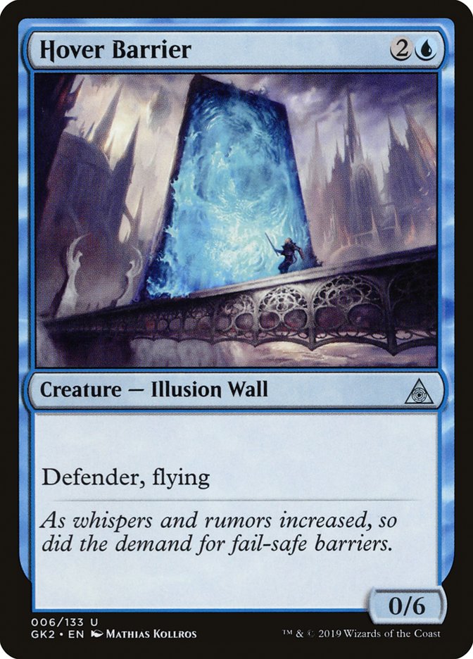 Hover Barrier [Ravnica Allegiance Guild Kit] | Jomio and Rueliete's Cards and Comics