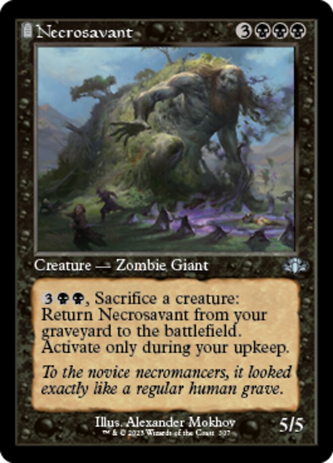 Necrosavant (Retro) [Dominaria Remastered] | Jomio and Rueliete's Cards and Comics