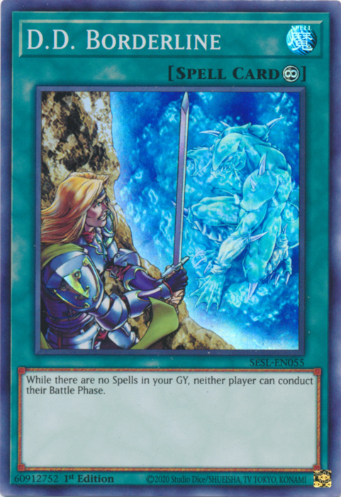 D.D. Borderline [SESL-EN055] Super Rare | Jomio and Rueliete's Cards and Comics