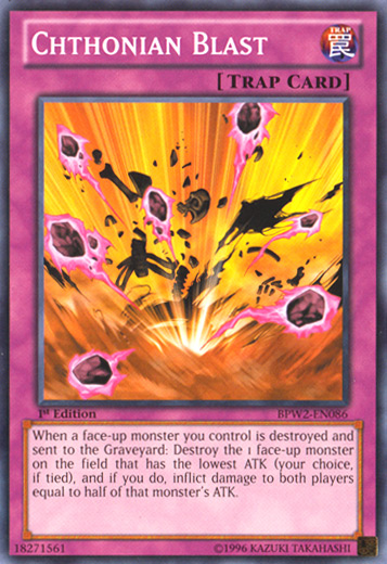 Chthonian Blast [BPW2-EN086] Common | Jomio and Rueliete's Cards and Comics
