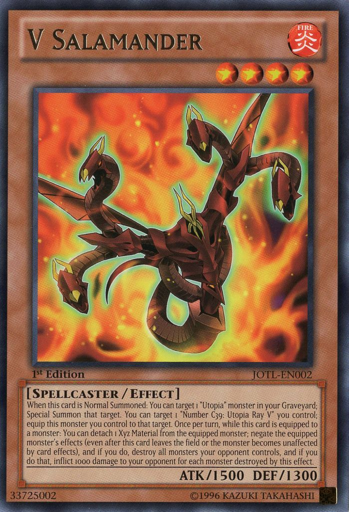 V Salamander [JOTL-EN002] Rare | Jomio and Rueliete's Cards and Comics