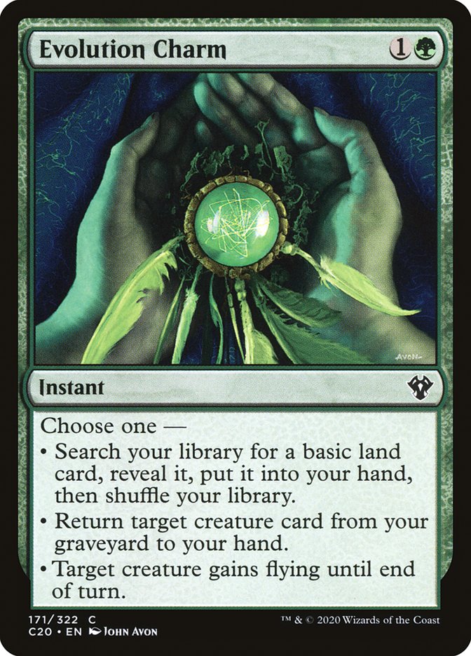 Evolution Charm [Commander 2020] | Jomio and Rueliete's Cards and Comics