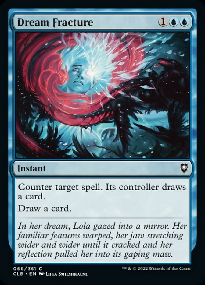 Dream Fracture [Commander Legends: Battle for Baldur's Gate] | Jomio and Rueliete's Cards and Comics