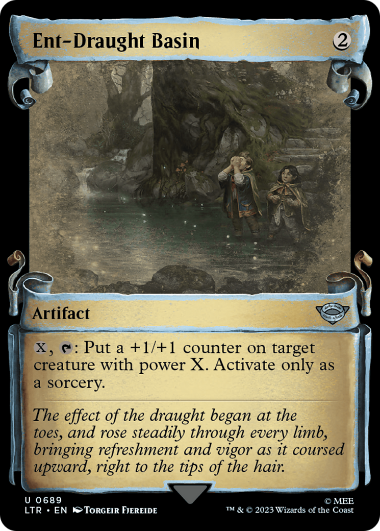 Ent-Draught Basin [The Lord of the Rings: Tales of Middle-Earth Showcase Scrolls] | Jomio and Rueliete's Cards and Comics