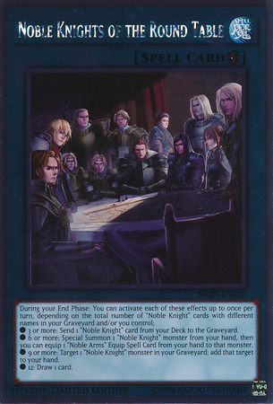 Noble Knights of the Round Table [NKRT-EN018] Platinum Rare | Jomio and Rueliete's Cards and Comics