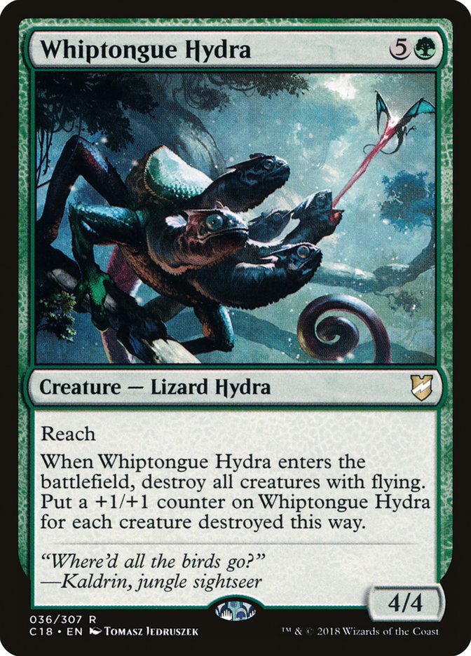 Whiptongue Hydra [Commander 2018] | Jomio and Rueliete's Cards and Comics
