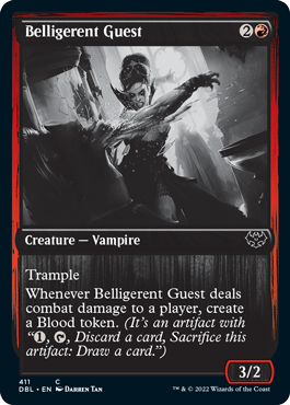 Belligerent Guest [Innistrad: Double Feature] | Jomio and Rueliete's Cards and Comics