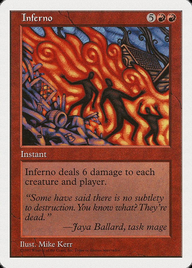 Inferno (Portuguese Copyright) [Fifth Edition] | Jomio and Rueliete's Cards and Comics