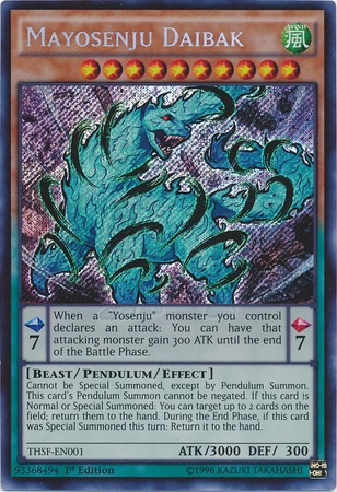 Mayosenju Daibak [THSF-EN001] Secret Rare | Jomio and Rueliete's Cards and Comics