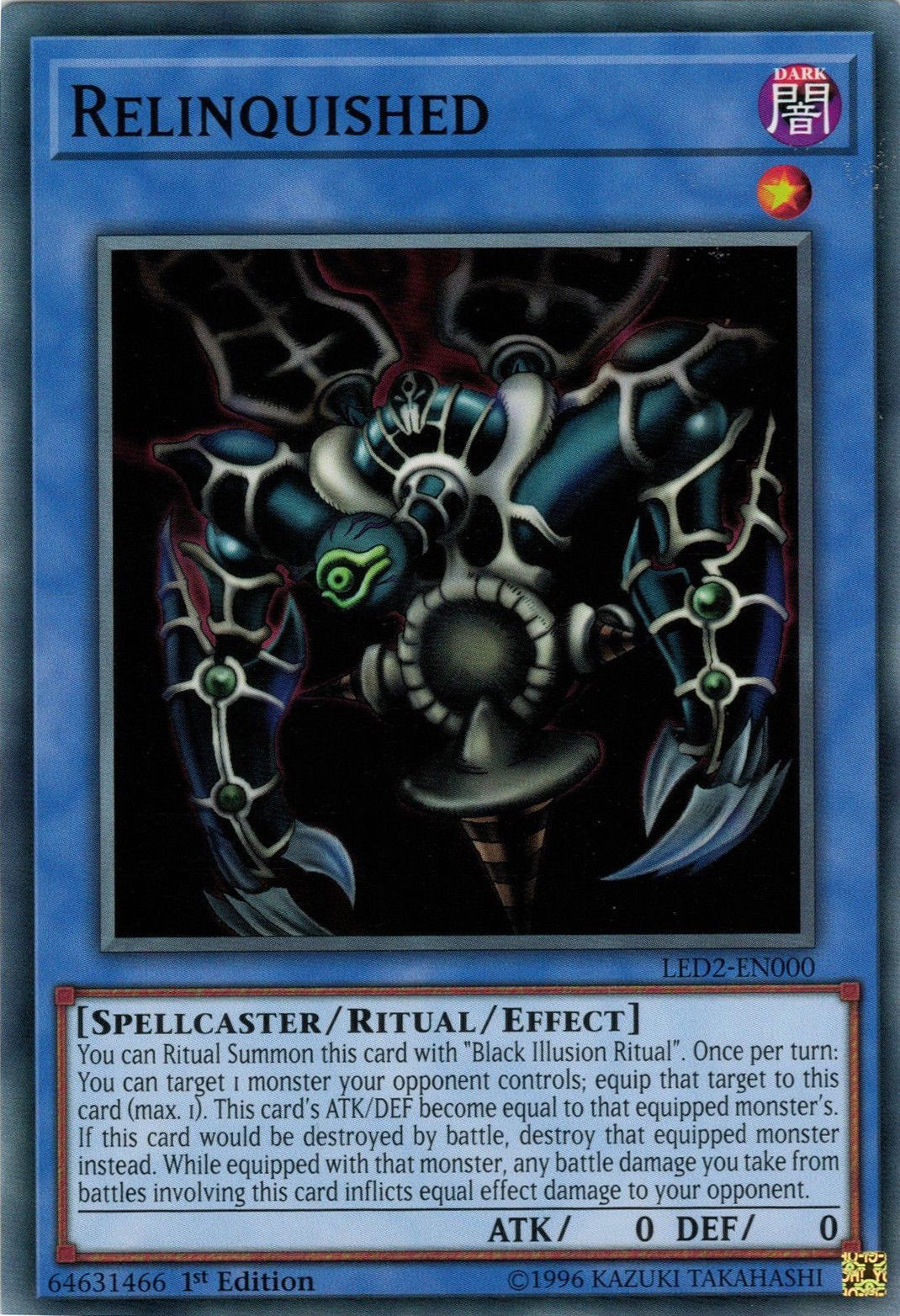 Relinquished [LED2-EN000] Common | Jomio and Rueliete's Cards and Comics