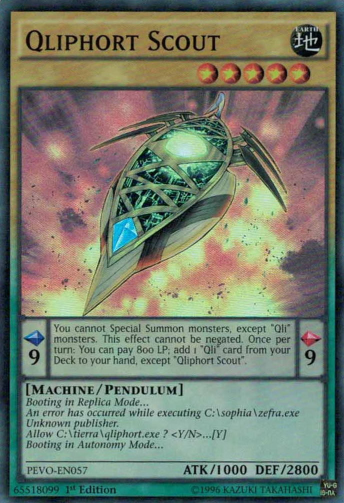 Qliphort Scout [PEVO-EN057] Super Rare | Jomio and Rueliete's Cards and Comics