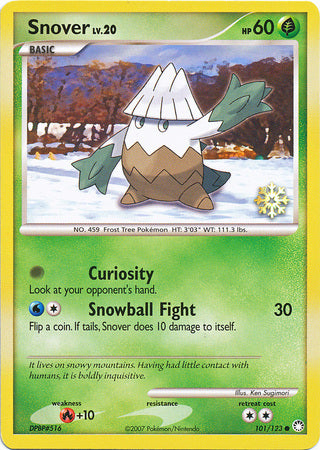 Snover (101/123) [Countdown Calendar Promos] | Jomio and Rueliete's Cards and Comics
