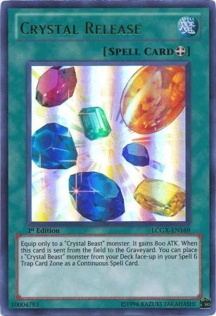 Crystal Release [LCGX-EN169] Ultra Rare | Jomio and Rueliete's Cards and Comics