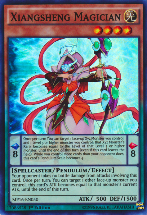 Xiangsheng Magician [MP16-EN050] Super Rare | Jomio and Rueliete's Cards and Comics