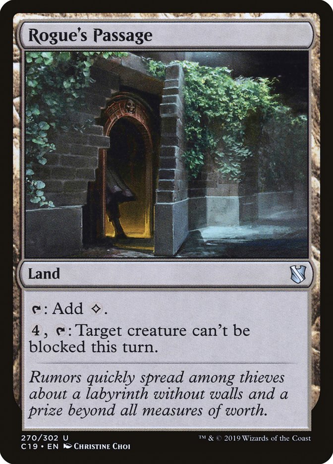 Rogue's Passage [Commander 2019] | Jomio and Rueliete's Cards and Comics