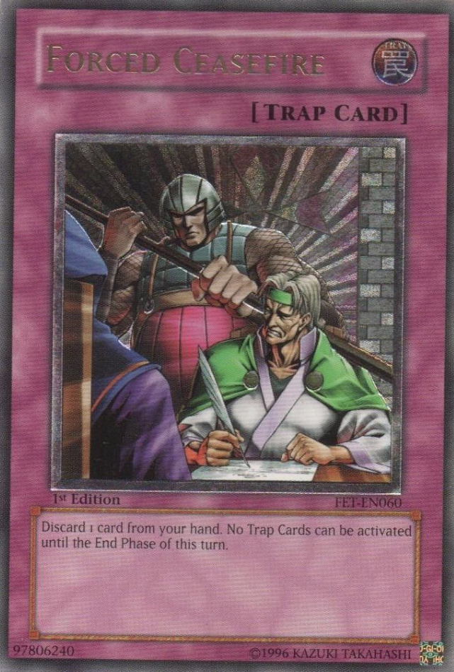 Forced Ceasefire (UTR) [FET-EN060] Ultimate Rare | Jomio and Rueliete's Cards and Comics