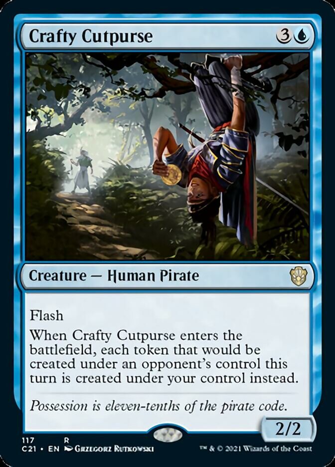 Crafty Cutpurse [Commander 2021] | Jomio and Rueliete's Cards and Comics