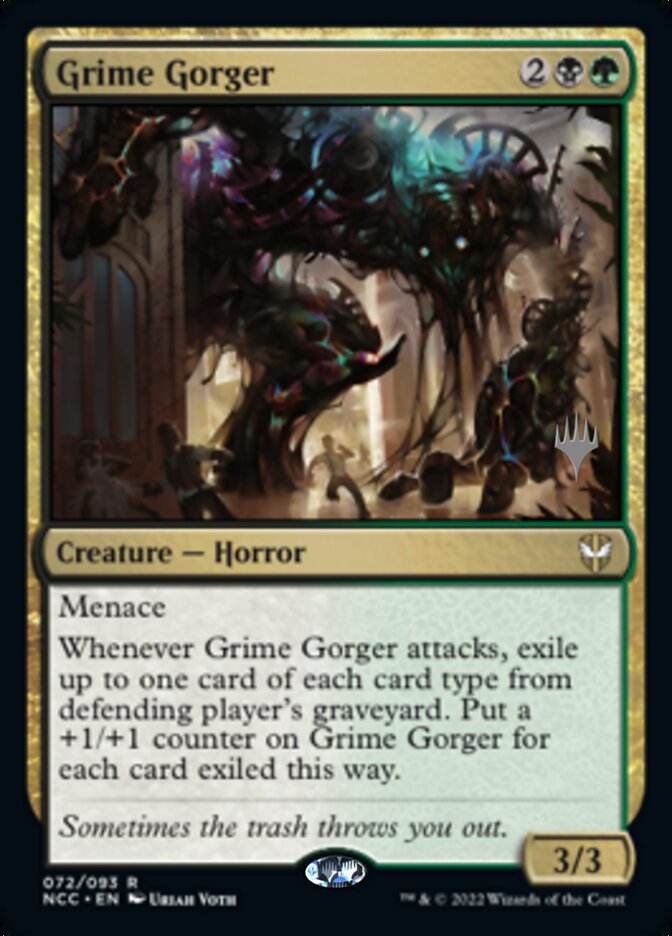 Grime Gorger (Promo Pack) [Streets of New Capenna Commander Promos] | Jomio and Rueliete's Cards and Comics