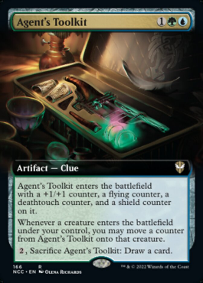 Agent's Toolkit (Extended Art) [Streets of New Capenna Commander] | Jomio and Rueliete's Cards and Comics