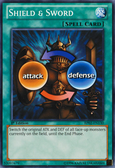 Shield & Sword [BP02-EN130] Mosaic Rare | Jomio and Rueliete's Cards and Comics