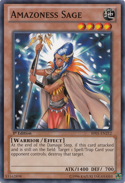 Amazoness Sage [BP01-EN212] Common | Jomio and Rueliete's Cards and Comics
