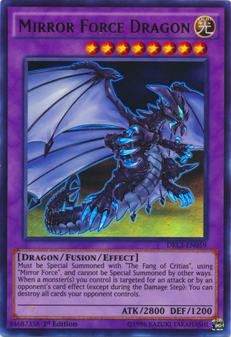 Mirror Force Dragon [DRL3-EN059] Ultra Rare | Jomio and Rueliete's Cards and Comics