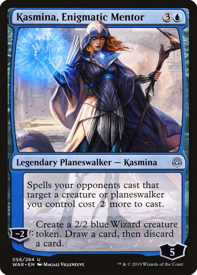 Kasmina, Enigmatic Mentor [War of the Spark] | Jomio and Rueliete's Cards and Comics
