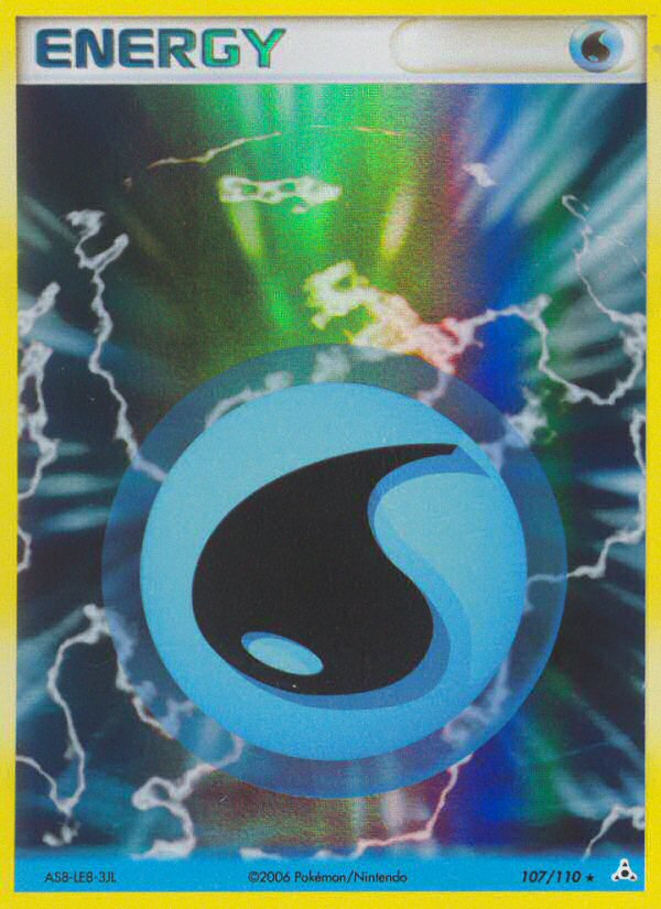 Water Energy (107/110) [EX: Holon Phantoms] | Jomio and Rueliete's Cards and Comics