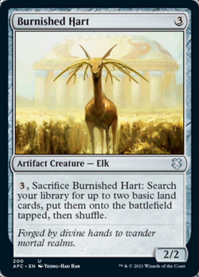 Burnished Hart [Dungeons & Dragons: Adventures in the Forgotten Realms Commander] | Jomio and Rueliete's Cards and Comics