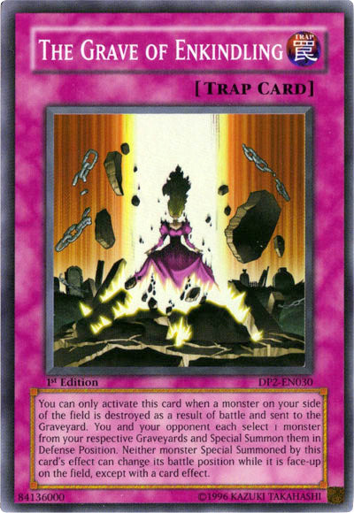 The Grave of Enkindling [DP2-EN030] Super Rare | Jomio and Rueliete's Cards and Comics