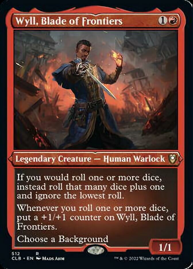 Wyll, Blade of Frontiers (Foil Etched) [Commander Legends: Battle for Baldur's Gate] | Jomio and Rueliete's Cards and Comics