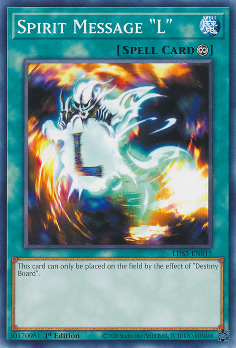 Spirit Message L [LDS3-EN015] Common | Jomio and Rueliete's Cards and Comics