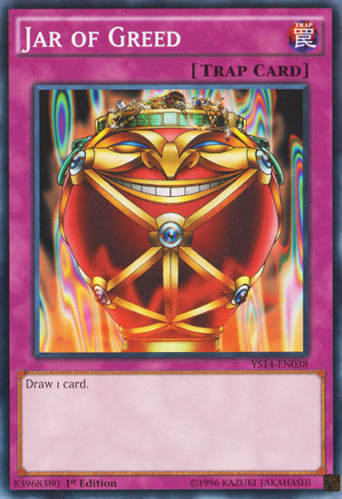 Jar of Greed [YS14-EN038] Common | Jomio and Rueliete's Cards and Comics