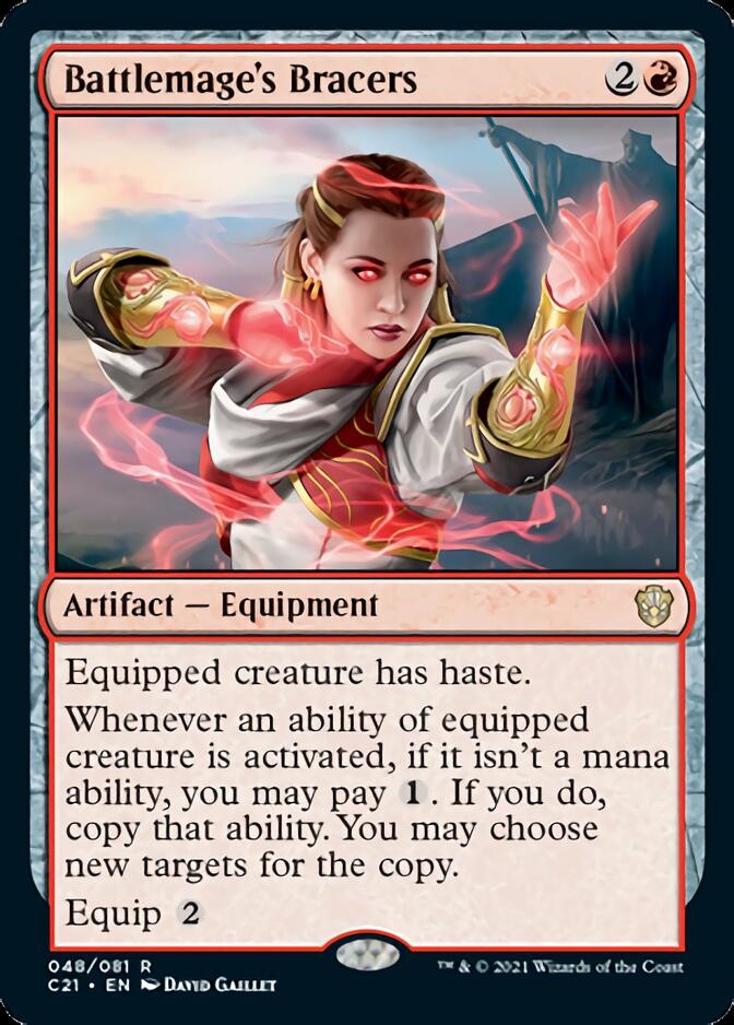 Battlemage's Bracers [Commander 2021] | Jomio and Rueliete's Cards and Comics