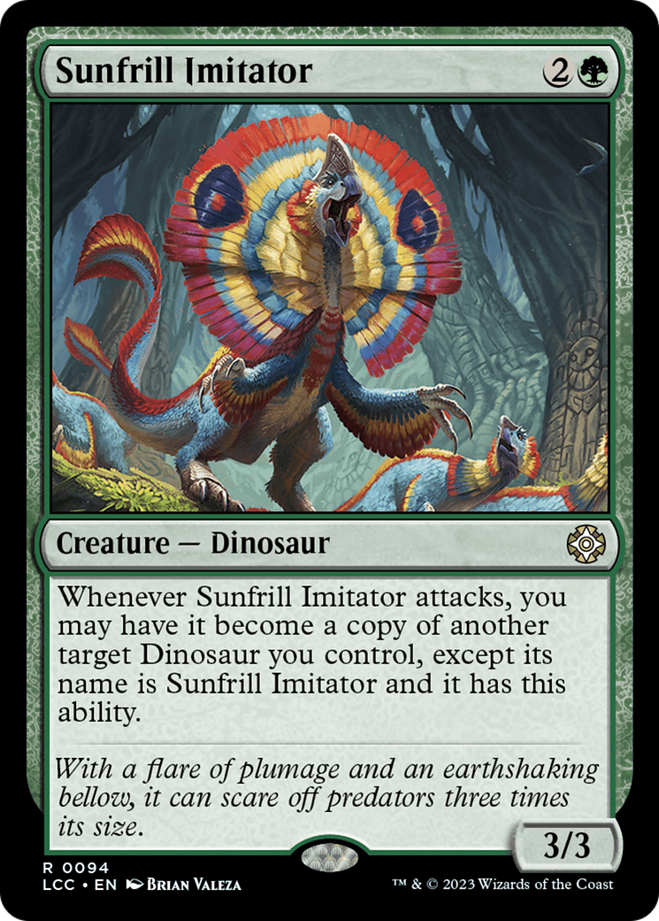Sunfrill Imitator [The Lost Caverns of Ixalan Commander] | Jomio and Rueliete's Cards and Comics