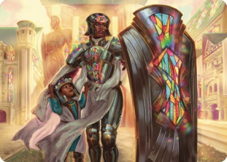 Guardian of New Benalia Art Card [Dominaria United Art Series] | Jomio and Rueliete's Cards and Comics