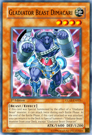 Gladiator Beast Dimacari [GLAS-EN023] Common | Jomio and Rueliete's Cards and Comics