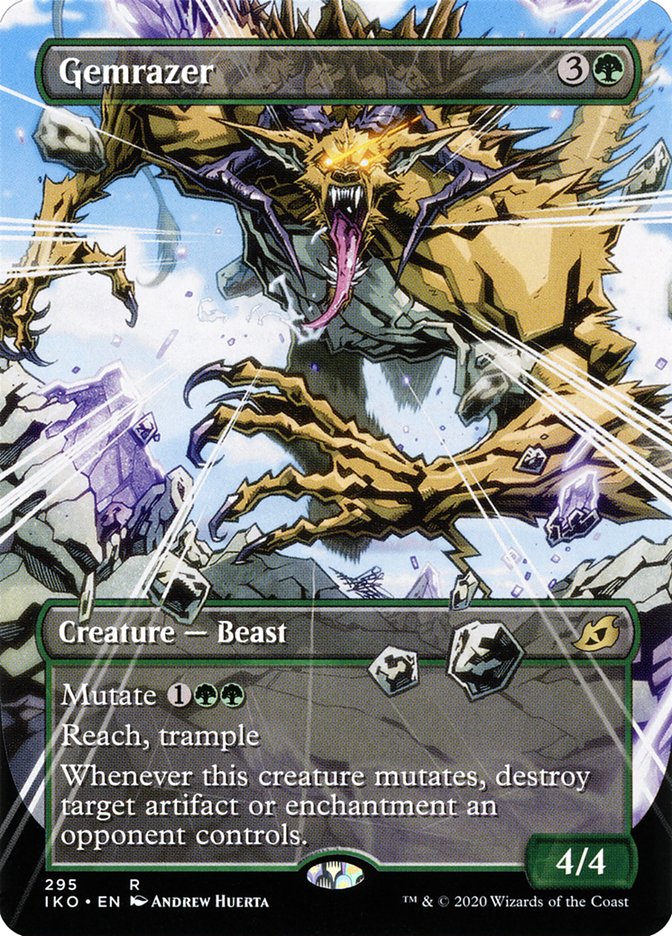 Gemrazer (Showcase) [Ikoria: Lair of Behemoths] | Jomio and Rueliete's Cards and Comics
