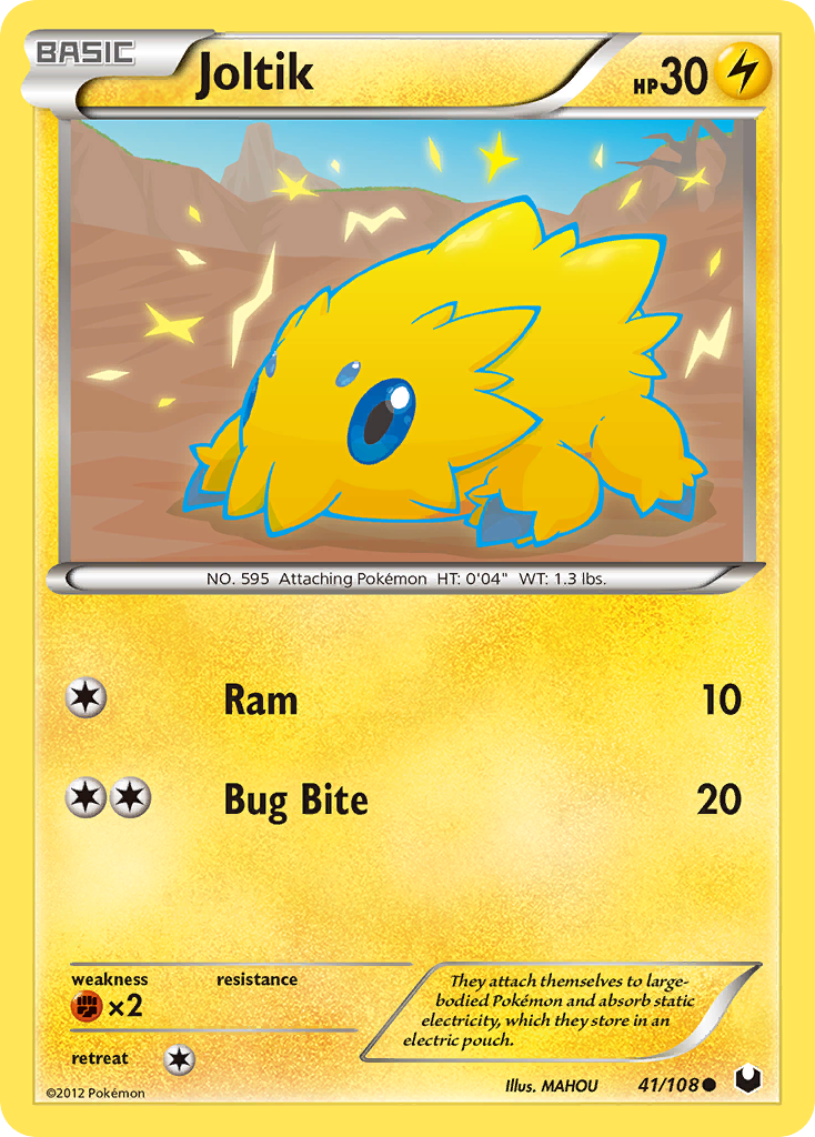 Joltik (41/108) [Black & White: Dark Explorers] | Jomio and Rueliete's Cards and Comics