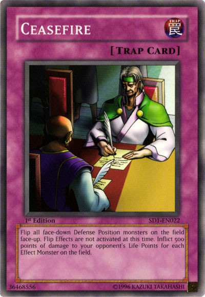 Ceasefire [SD1-EN022] Common | Jomio and Rueliete's Cards and Comics